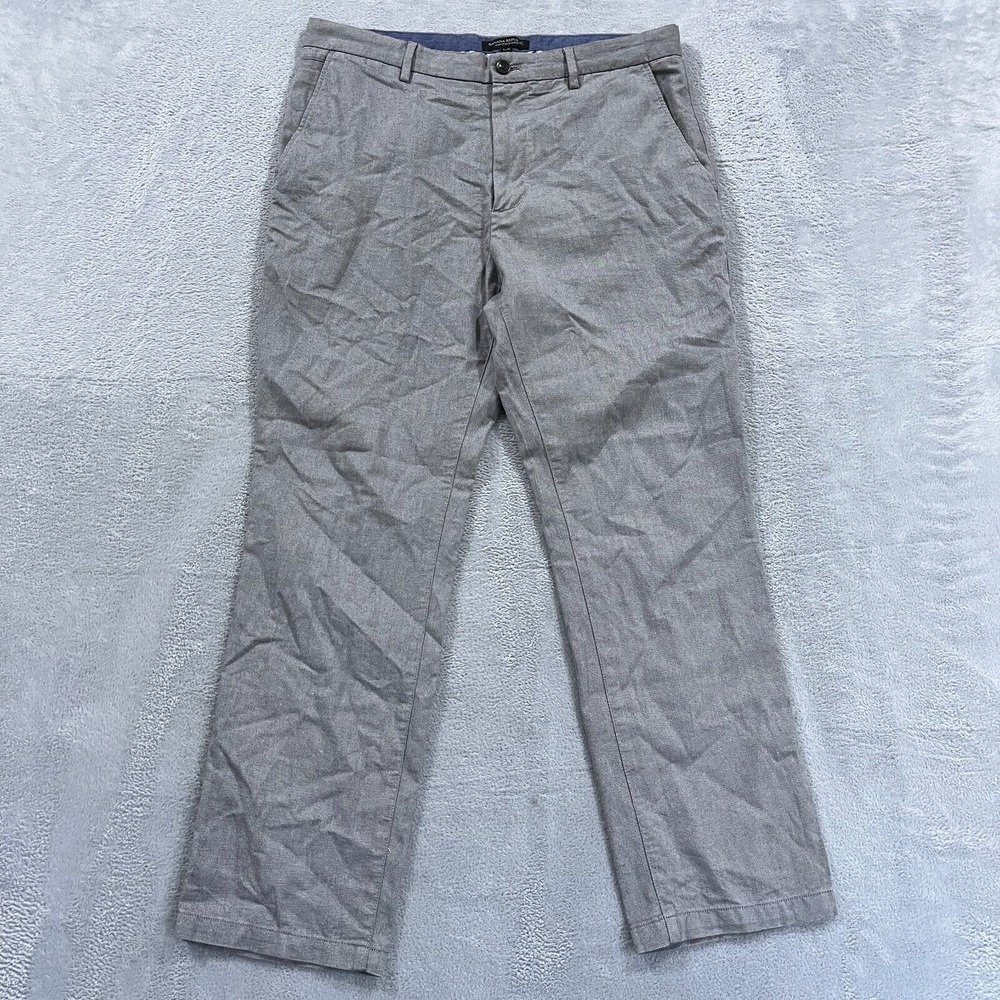 Banana Republic Kentfield Pant Men's 35x30 Preppy Cotton